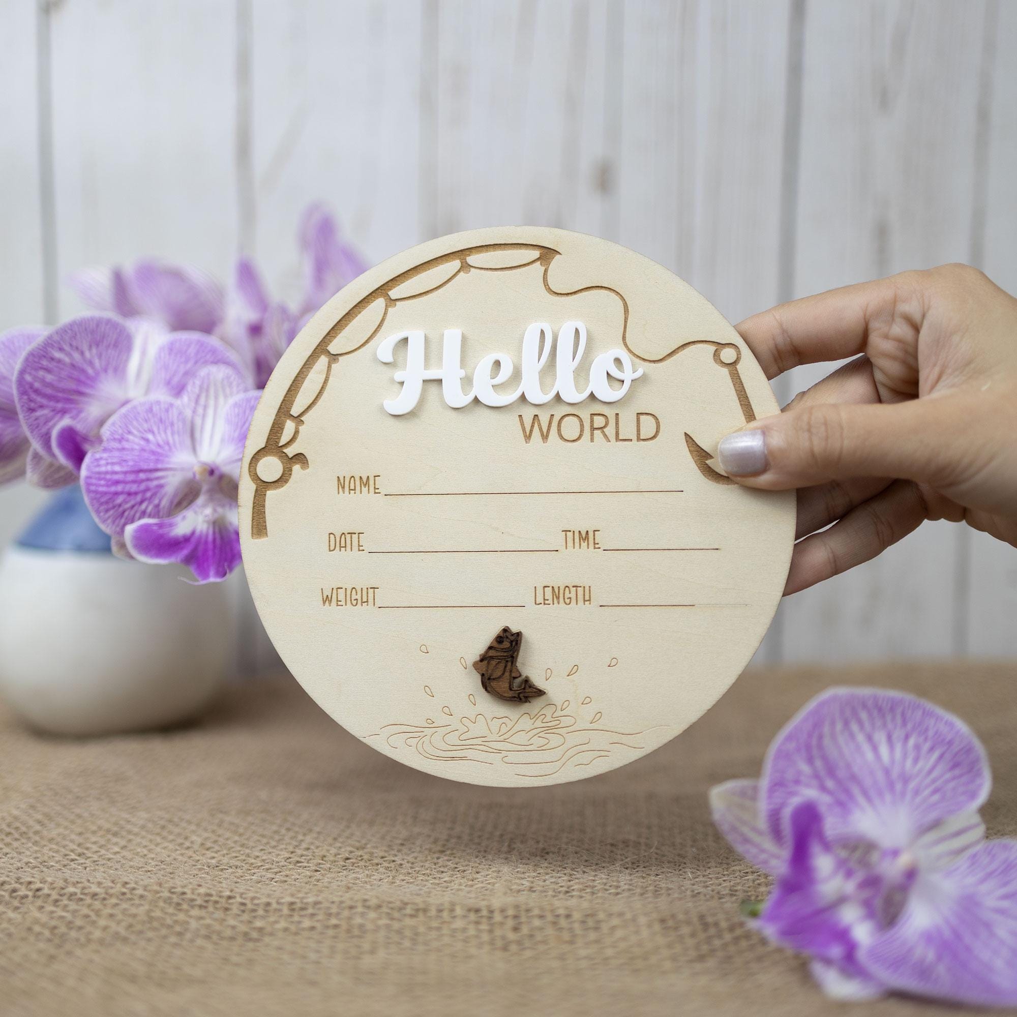 Baby Birth Stat Sign, Baby Name With Birth Stats, Baby Name Reveal, Personalized Baby Announcement Sign, Sign For Hospital, Hello World Sign