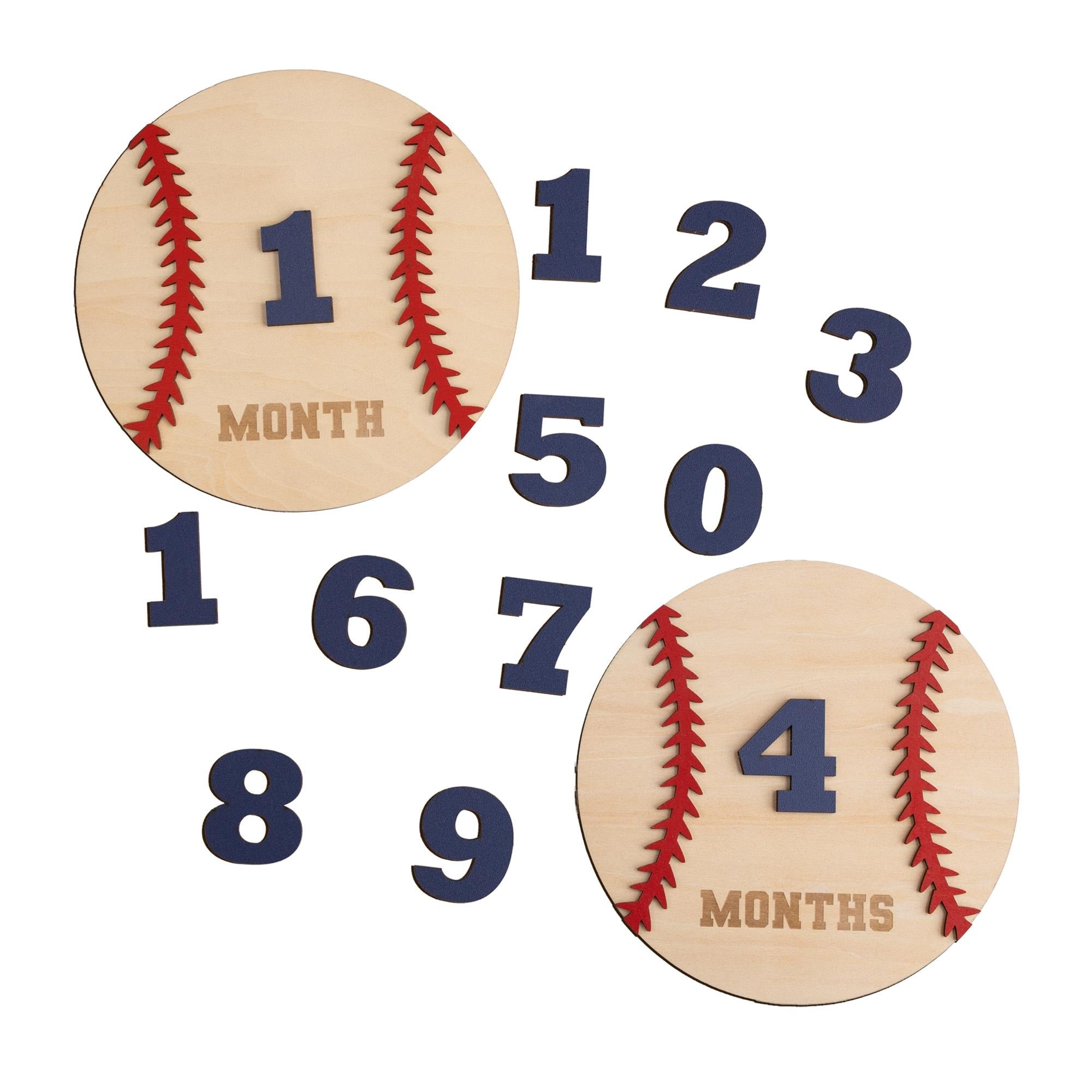 Baseball Baby Milestone Discs, Monthly Milestone Discs for Baby Photos, Monthly Milestone Markers, Baby Monthly Milestones, Gift for Newborn