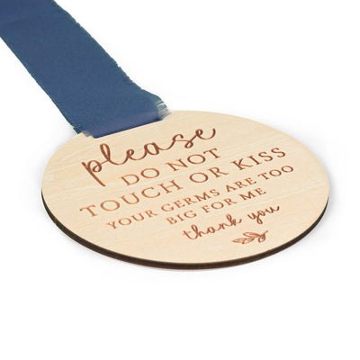 Please Do Not Touch or Kiss Sign, Baby Car Seat Sign No Touching, Gift For New Parents, Baby Shower Gift, Baby Keepsake Gift, Newborn Sign