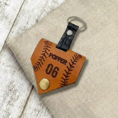 Personalized Baseball Photo Keychain, Baseball Team Gifts