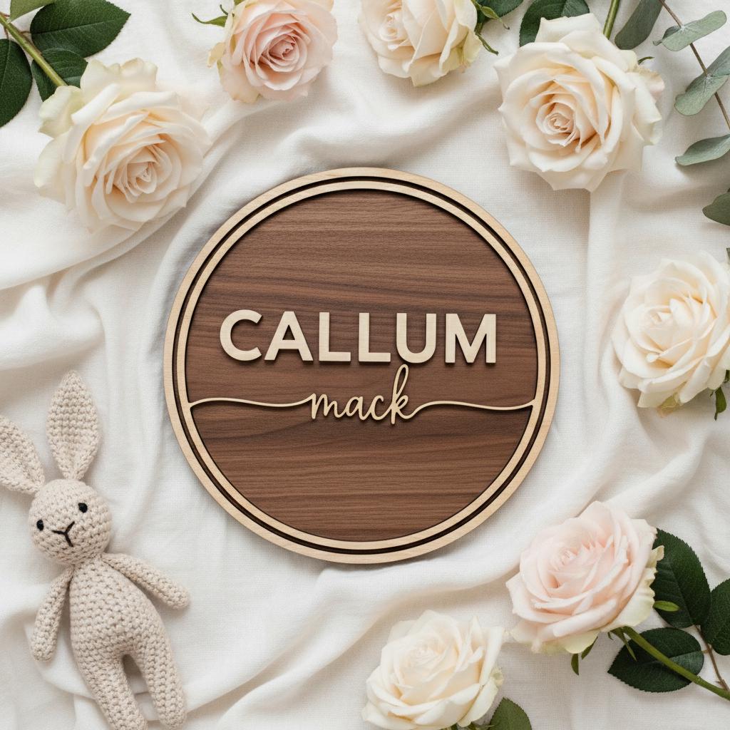 Personalized Baby Arrival Announcement Sign, Custom Baby Announcement Sign, Baby Name Reveal,  Sign for Hospital