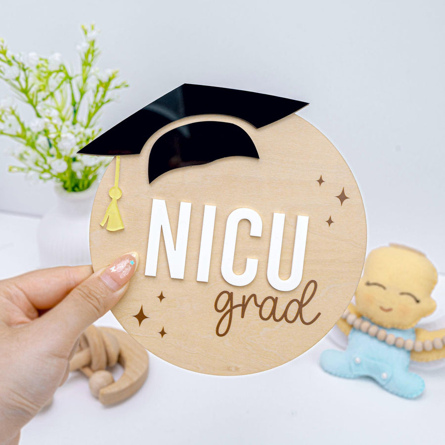Nicu Grad Baby, Nicu Graduation, Nicu Sign, Gift For Nicu Baby, Nicu Warrior, Newborn Photo Prop, Sign For Baby Shower, Sign For Hospital