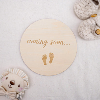 Wooden Pregnancy Announcement Sign, Baby Reveal Announcement, Coming Soon Sign, Baby Announcement Sign, Baby Announcement,Expecting Mom Gift
