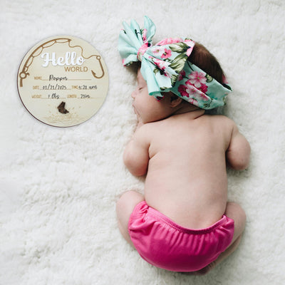 Baby Birth Stat Sign, Baby Name With Birth Stats, Baby Name Reveal, Personalized Baby Announcement Sign, Sign For Hospital, Hello World Sign
