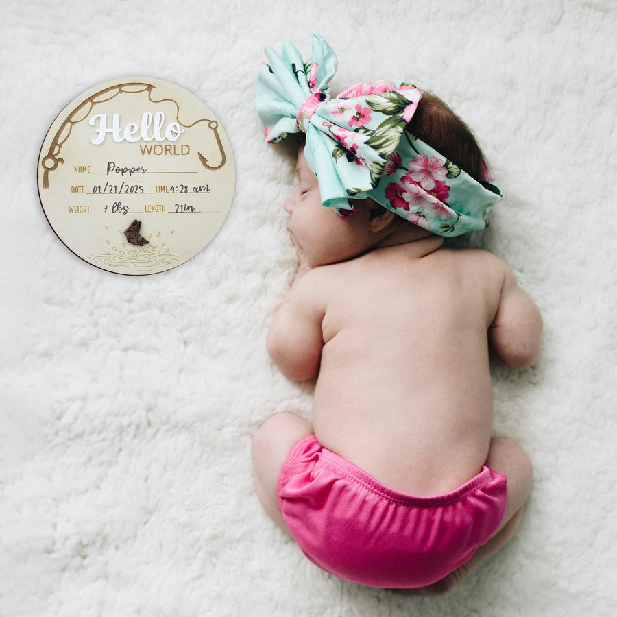 Baby Birth Stat Sign, Baby Name With Birth Stats, Baby Name Reveal, Personalized Baby Announcement Sign, Sign For Hospital, Hello World Sign