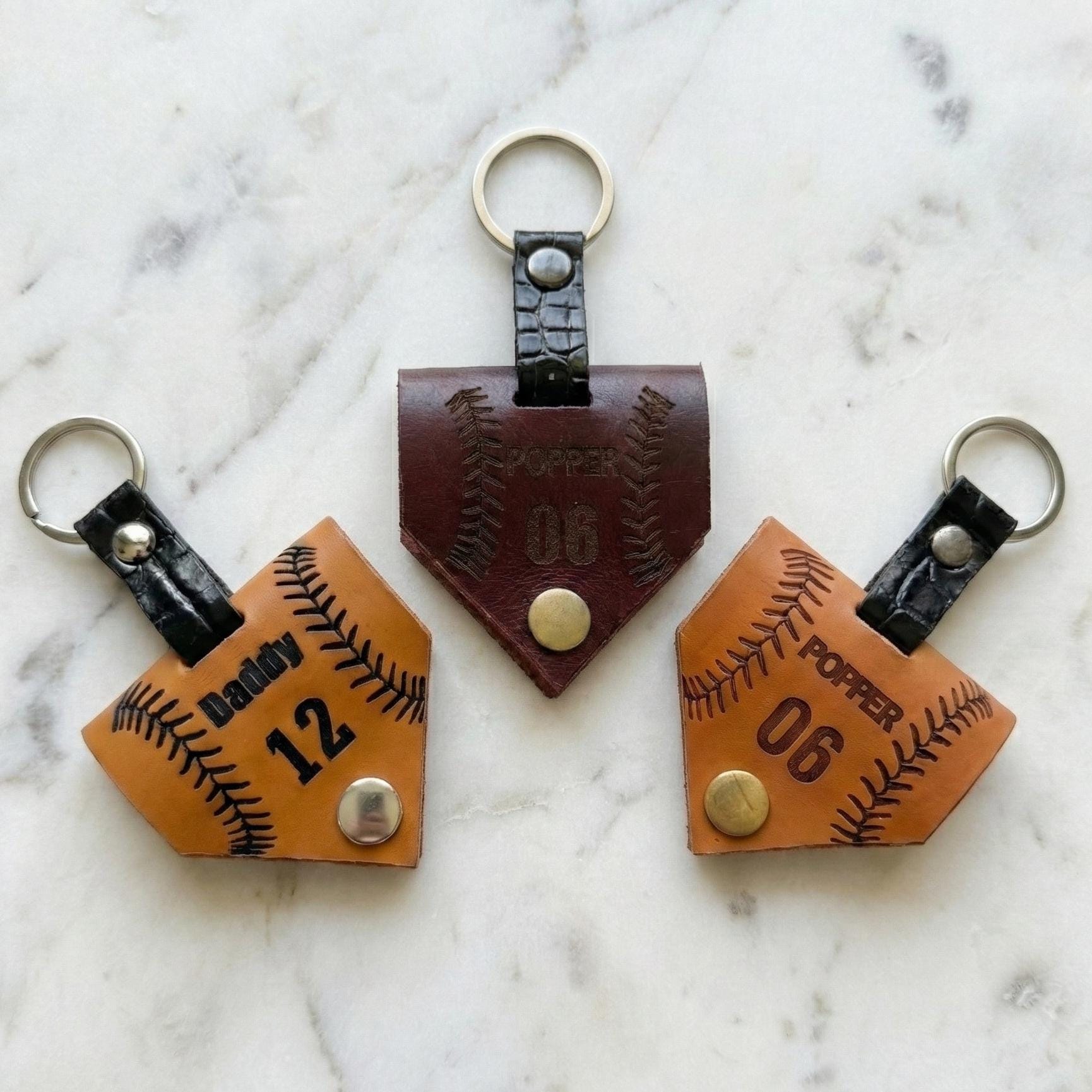 Personalized Baseball Photo Keychain, Baseball Team Gifts