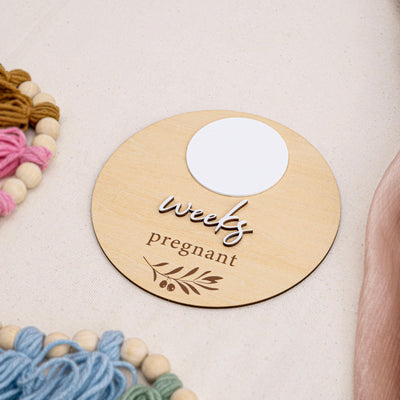 Weeks Pregnant Sign, Pregnancy Milestone Keepsake, Pregnancy Milestone Weeks, Handmade Pregnancy Sign, Pregnancy Sign, Pregnancy Photo Props