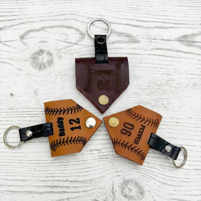 Personalized Baseball Photo Keychain, Baseball Team Gifts