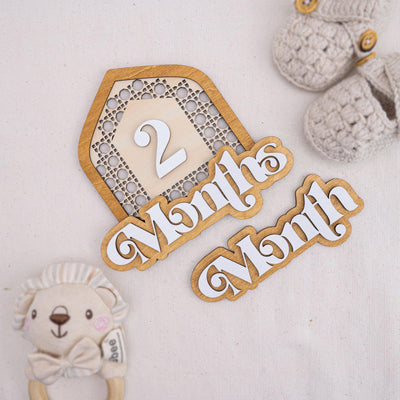 Milestone Markers, Modern Arch Baby Monthly Milestone Marker, Monthly Signs For Baby, Monthly Milestone Card, Baby Shower Gift,Nursery Decor
