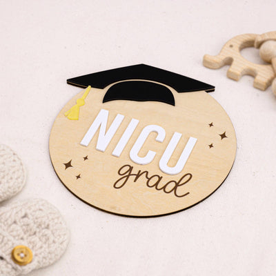 Nicu Grad Baby, Nicu Graduation, Nicu Sign, Gift For Nicu Baby, Nicu Warrior, Newborn Photo Prop, Sign For Baby Shower, Sign For Hospital