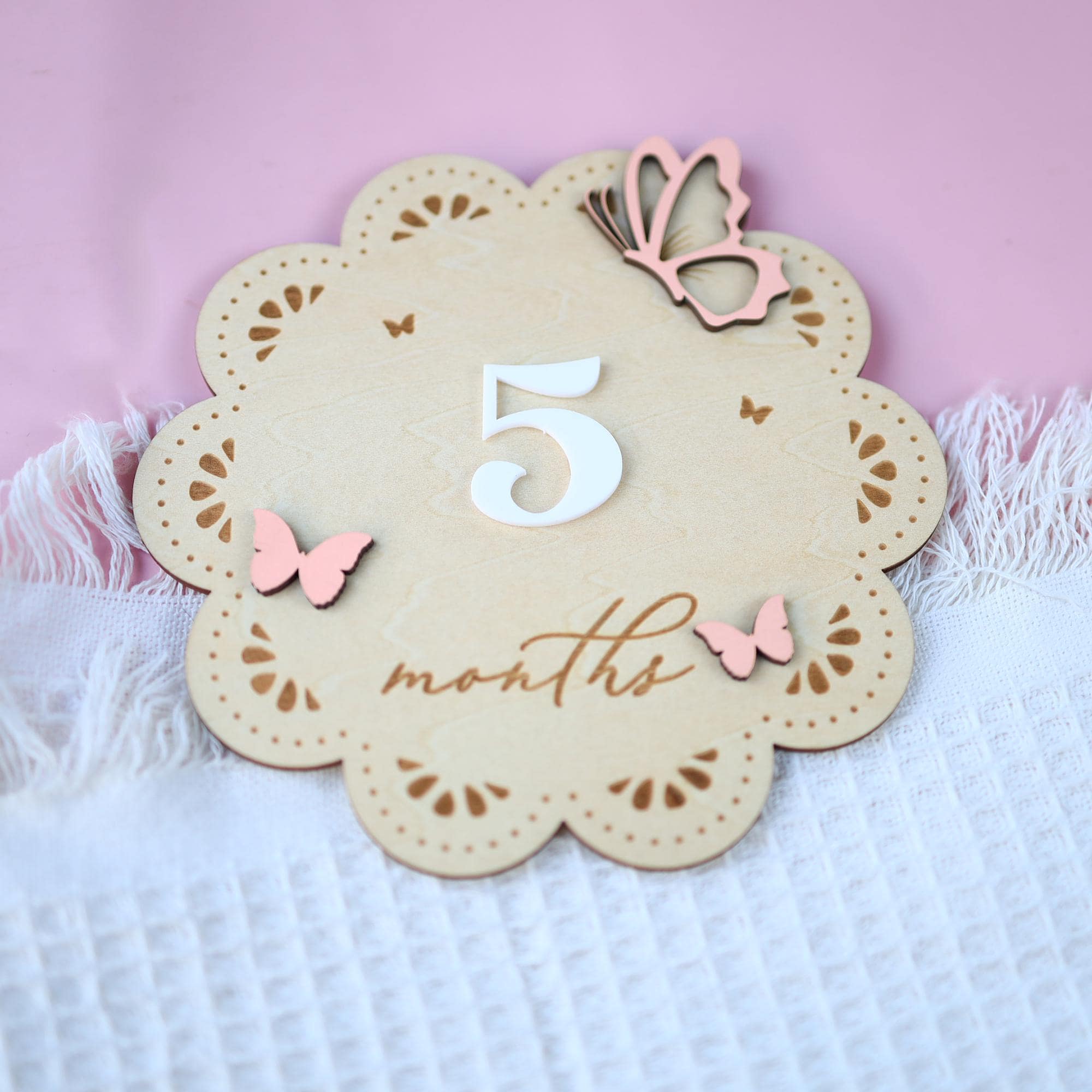 Baby Girl Monthly Milestone, Baby Girl Sign, Butterfly Baby Girl Milestone Card, Baby Shower Months, Baby Milestone Sign, Baby Photo Prop