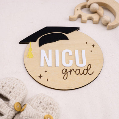 Nicu Grad Baby, Nicu Graduation, Nicu Sign, Gift For Nicu Baby, Nicu Warrior, Newborn Photo Prop, Sign For Baby Shower, Sign For Hospital