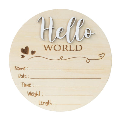 Baby Stat Sign, Hello World Birth Announcement, Hello World Baby Announcement Sign, Custom Newborn Name Sign, Baby Birth Stats Sign