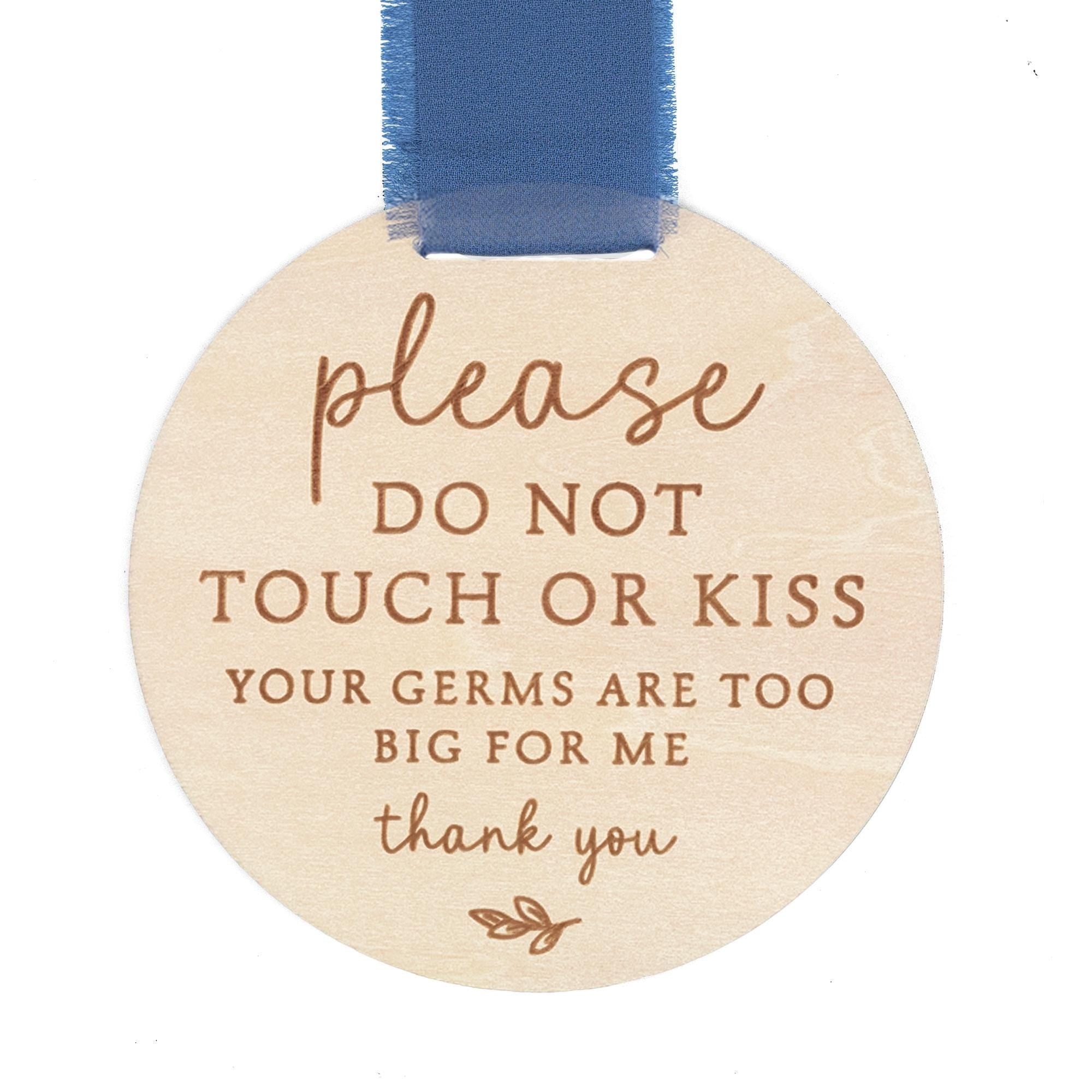 Please Do Not Touch or Kiss Sign, Baby Car Seat Sign No Touching, Gift For New Parents, Baby Shower Gift, Baby Keepsake Gift, Newborn Sign