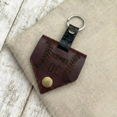 Personalized Baseball Photo Keychain, Baseball Team Gifts