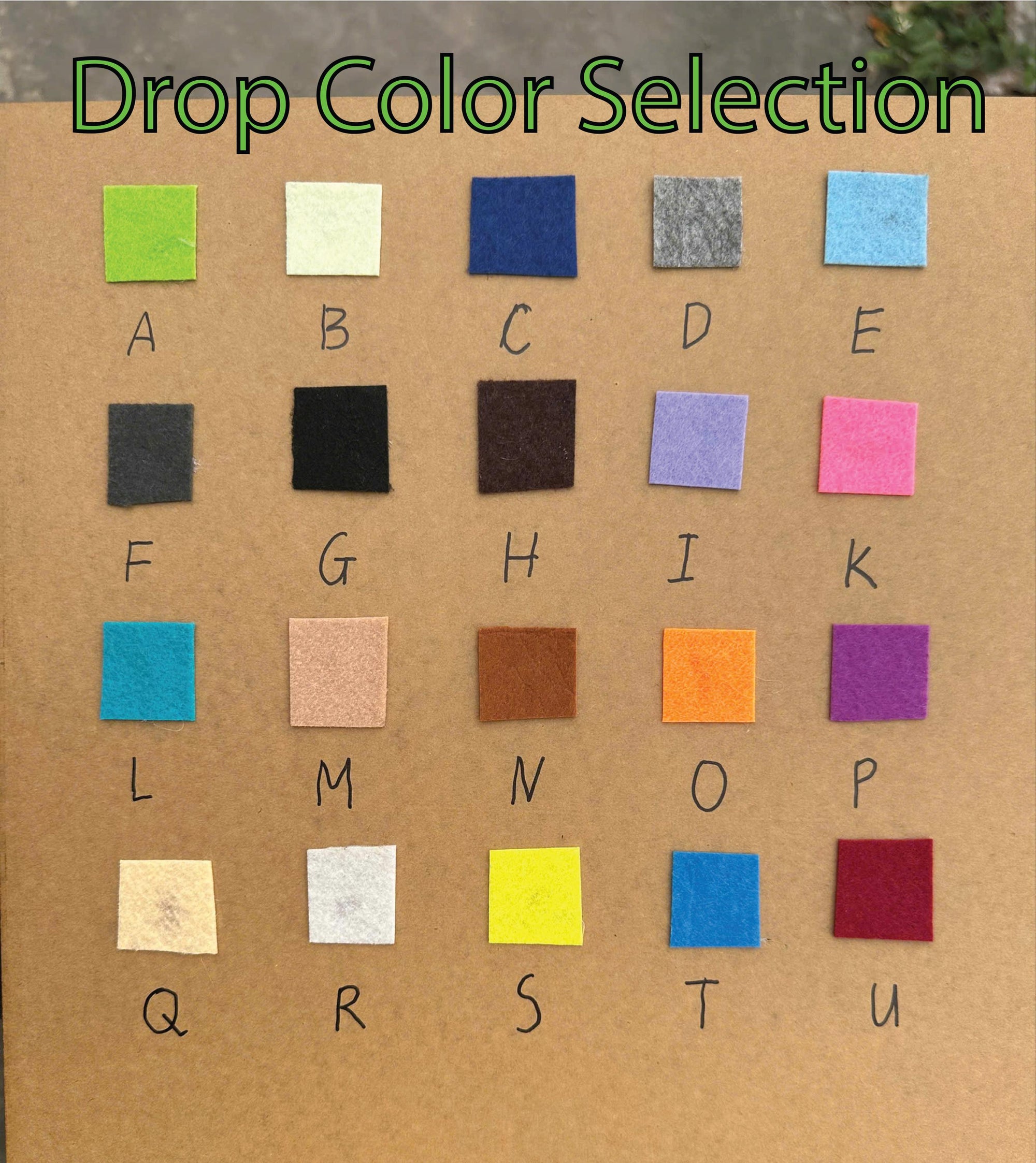 Custom Felt Name Flag: Personalized Nursery Decor