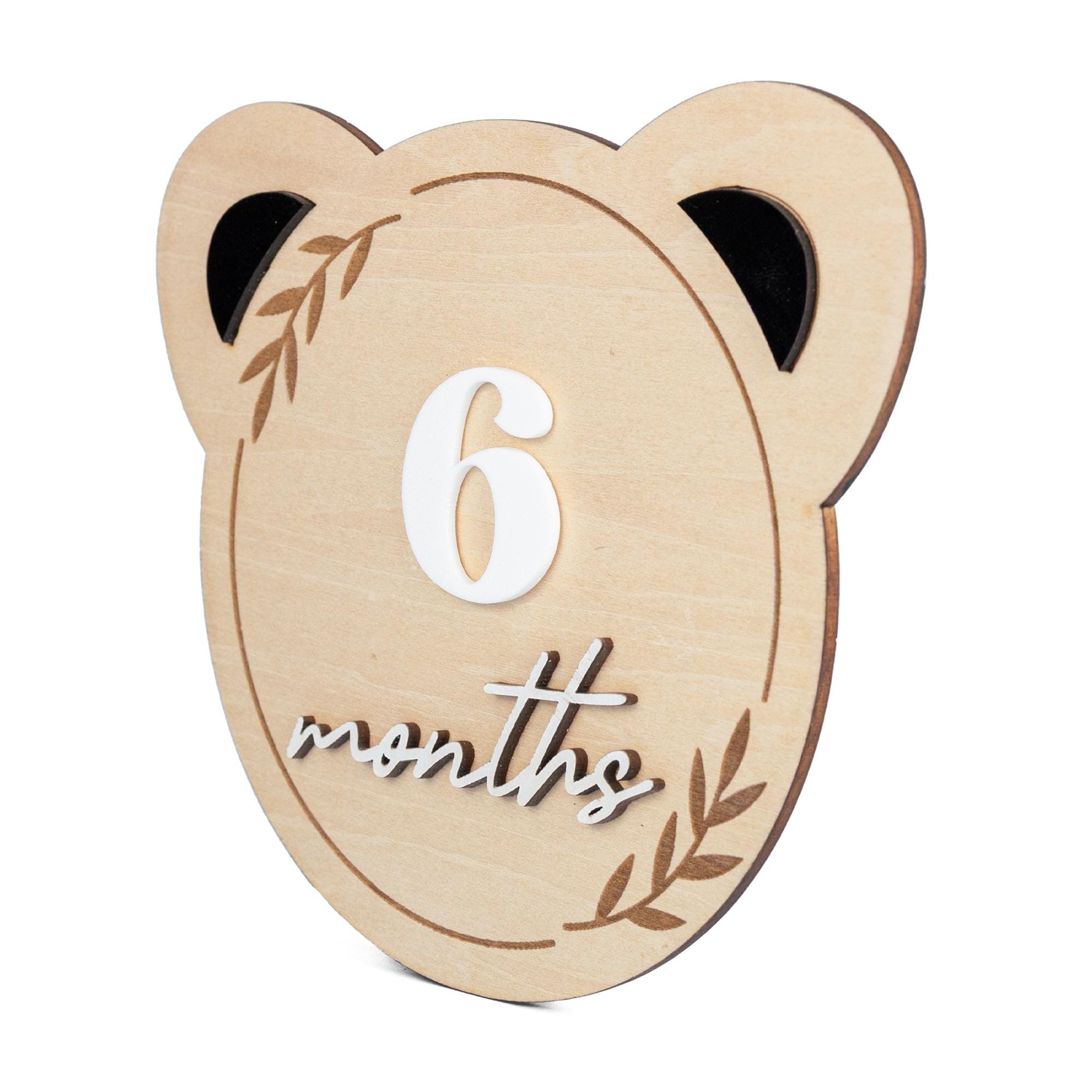 Bear Milestone For Baby, Bear Milestone Cards For Baby, Bear Milestone Markers, Newborn Announcement, Baby Milestone Marker, Baby Gift