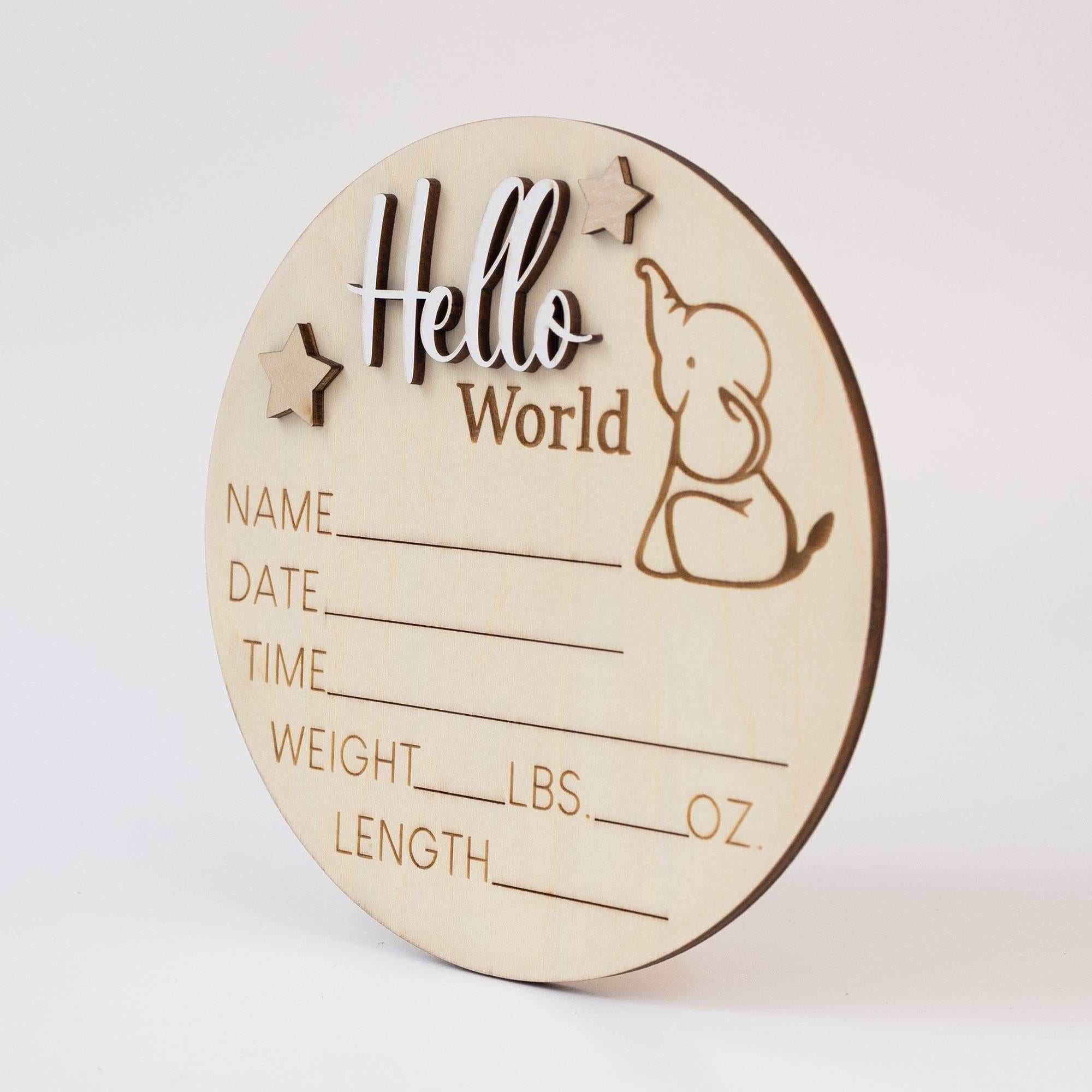 Baby Stats Sign For Photos, Wooden Birth Announcement Sign, Birth Announcement Stat Sign, Baby Name Sign, Hospital Name Baby, Nursery Decor