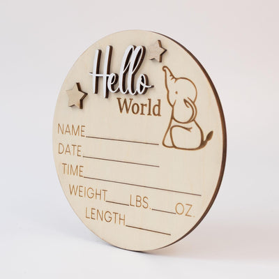 Baby Stats Sign For Photos, Wooden Birth Announcement Sign, Birth Announcement Stat Sign, Baby Name Sign, Hospital Name Baby, Nursery Decor