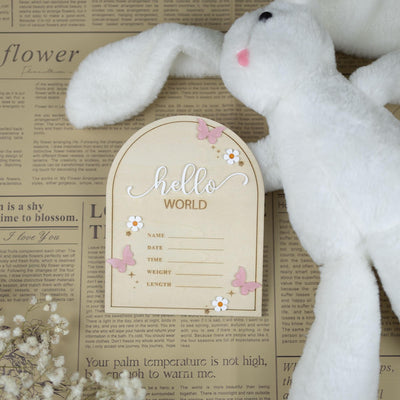 Hello World Newborn Sign, Baby Announcement Sign, Baby Sign For Hospital, Welcome Baby Sign, Baby Sign For Hospital, Gender Neutral Sign