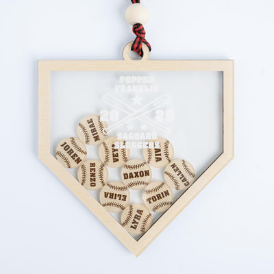 Personalized Baseball Team Ornament, Sports Christmas Ornament, Baseball Gifts For Coach, Baseball Ornament, Baseball Gifts For Players