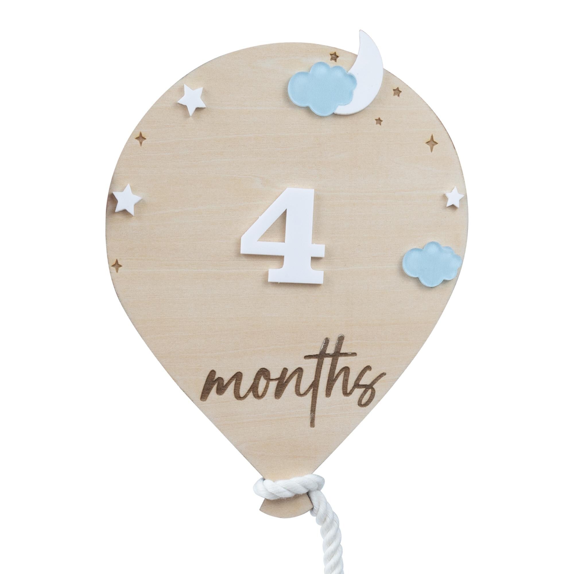 3D Monthly Milestone Discs for Baby Photos, Monthly Baby Milestone Discs, Engraved Wood Monthly Milestone Markers, Personalized Baby Sign