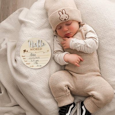 Baby Stat Sign, Hello World Birth Announcement, Hello World Baby Announcement Sign, Custom Newborn Name Sign, Baby Birth Stats Sign