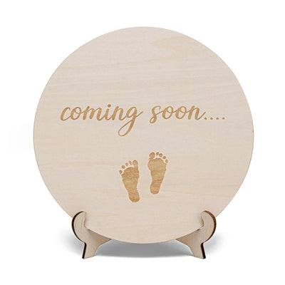 Wooden Pregnancy Announcement Sign, Baby Reveal Announcement, Coming Soon Sign, Baby Announcement Sign, Baby Announcement,Expecting Mom Gift