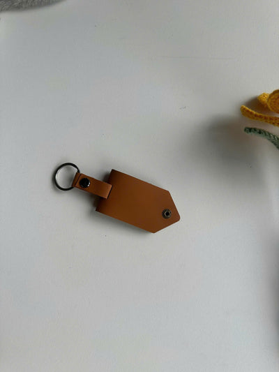 Personalized Hidden Photo Keyring, Leather Picture Gift