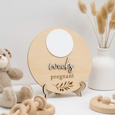 Weeks Pregnant Sign, Pregnancy Milestone Keepsake, Pregnancy Milestone Weeks, Handmade Pregnancy Sign, Pregnancy Sign, Pregnancy Photo Props