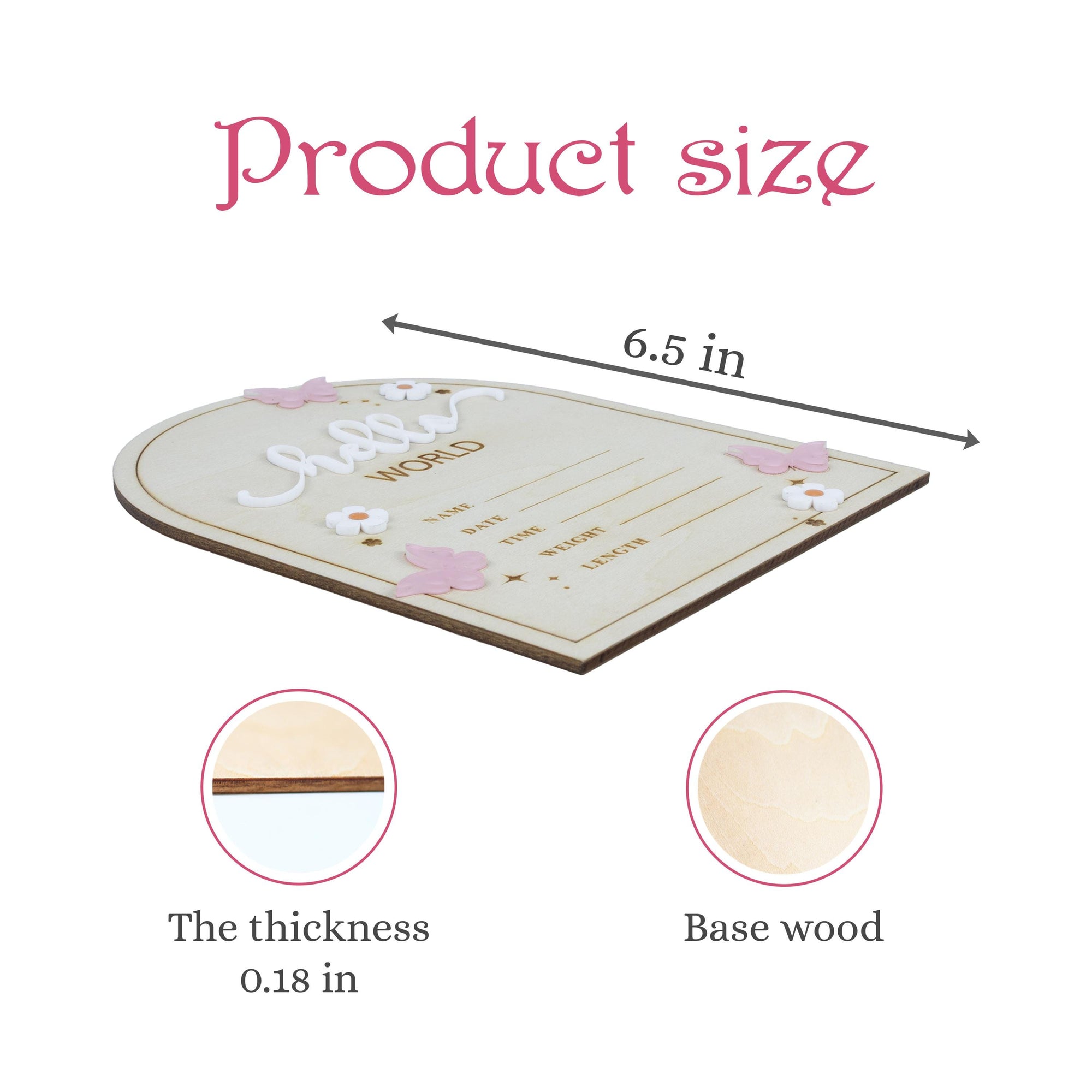Hello World Newborn Sign, Baby Announcement Sign, Baby Sign For Hospital, Welcome Baby Sign, Baby Sign For Hospital, Gender Neutral Sign