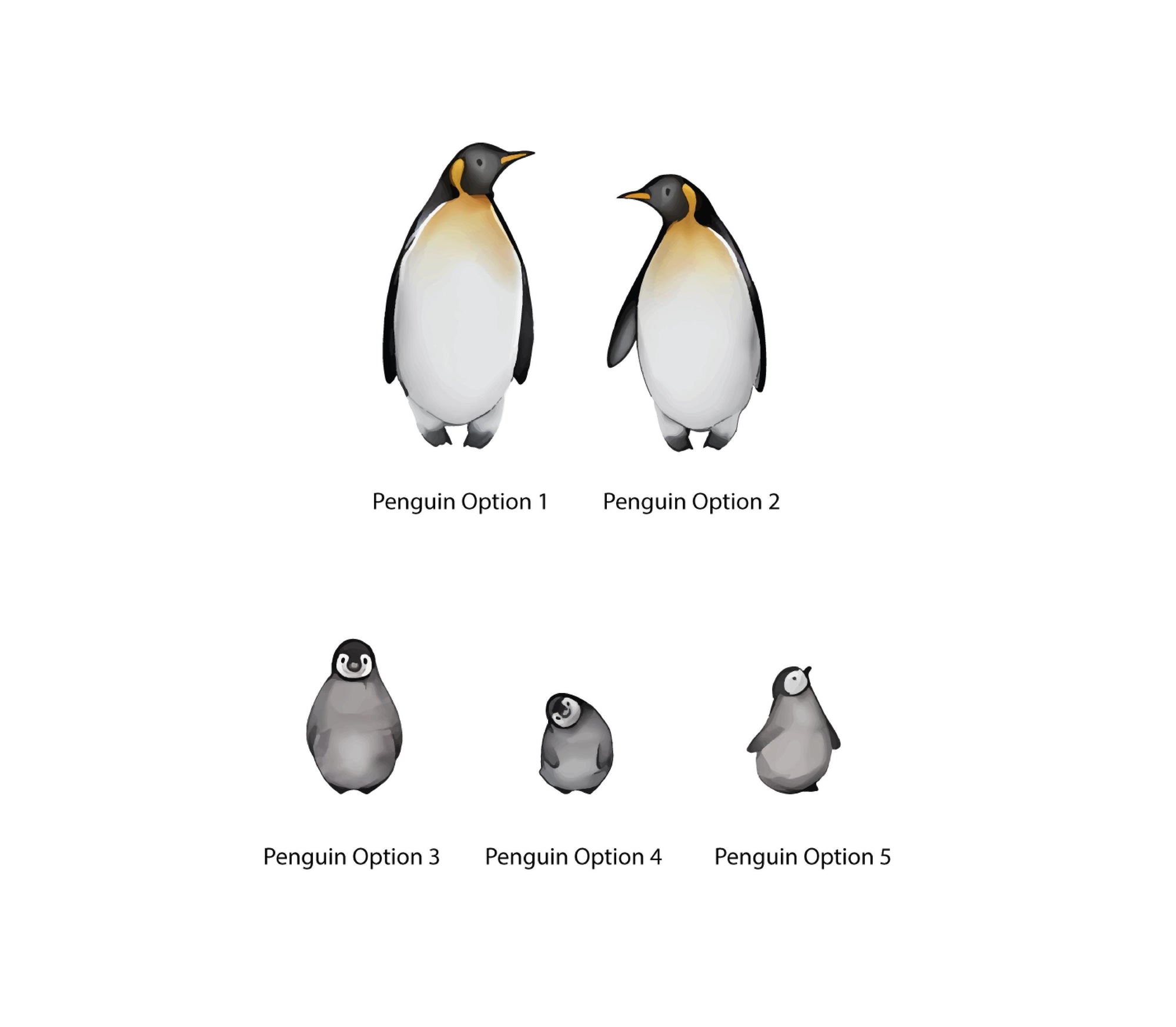 Personalized Penguin Family Christmas Ornament 2025: First Christmas Keepsake