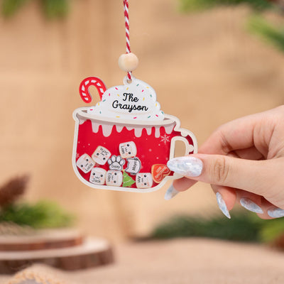 Personalized Family Christmas Ornament, Family Keepsake, Family Christmas Gift, Family Ornament 2025, Holiday Tree Decoration, Custom Family
