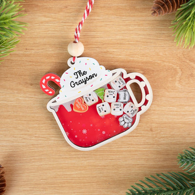 Personalized Family Christmas Ornament, Family Keepsake, Family Christmas Gift, Family Ornament 2025, Holiday Tree Decoration, Custom Family