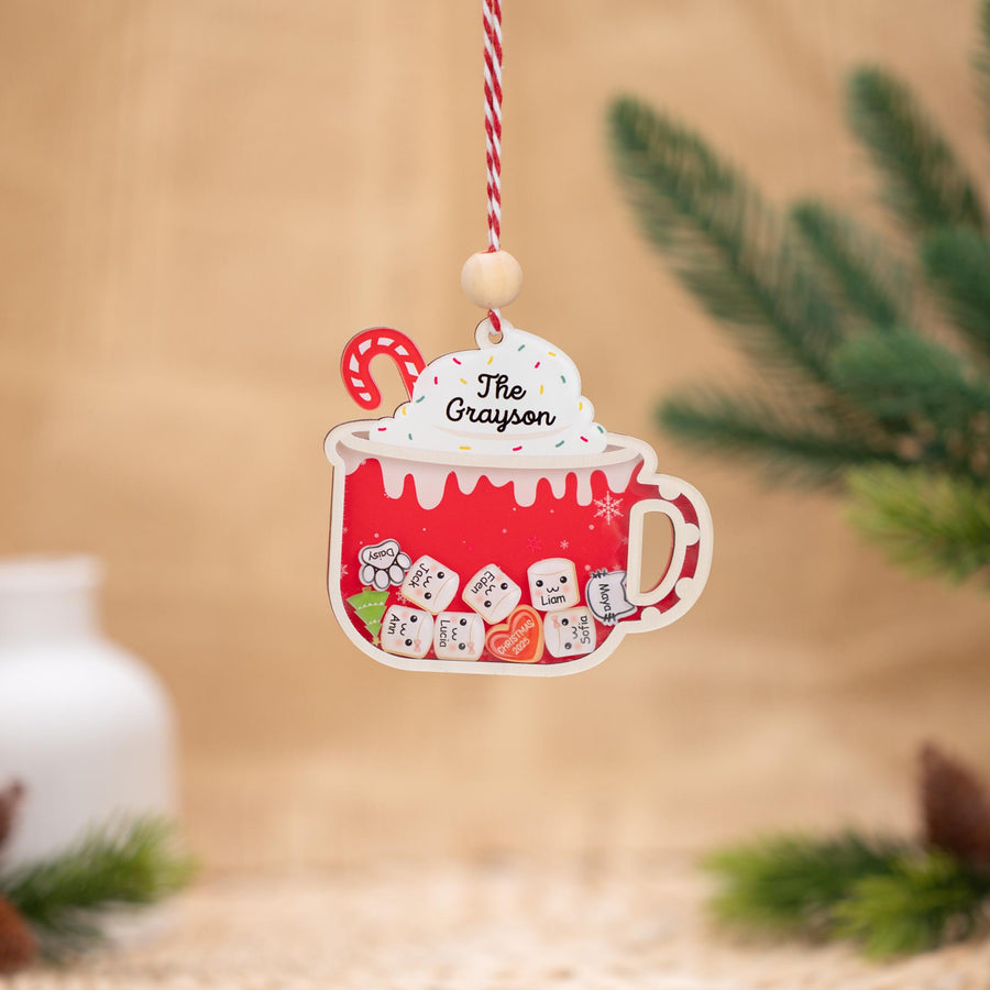 Personalized Family Christmas Ornament, Family Keepsake, Family Christmas Gift, Family Ornament 2025, Holiday Tree Decoration, Custom Family