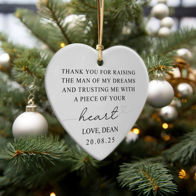Mother of the Groom Ornament: Heartfelt Wedding Thank You Gift